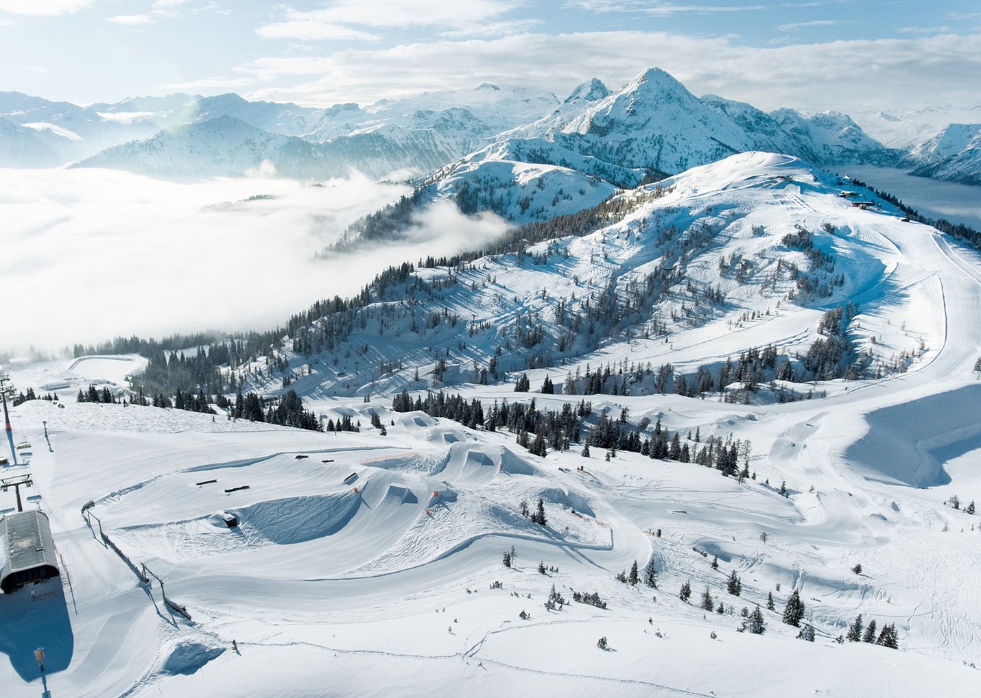 Skifahren in Flachau Winterurlaub in der Ski amadé im Salzburger Land