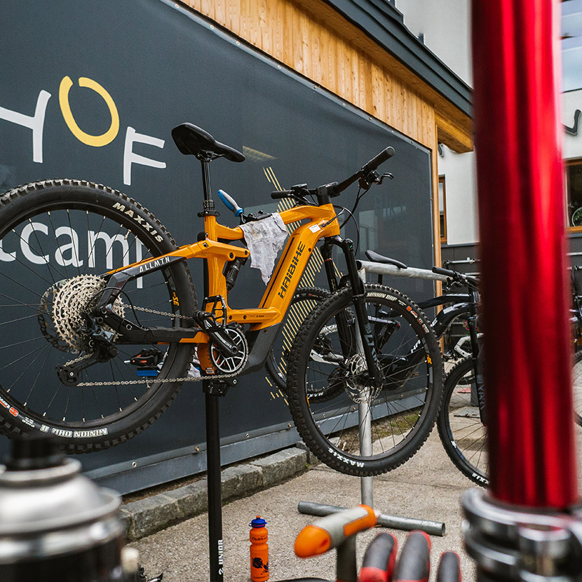 Sales Hire of mountainbikes in Flachau at Tauernhof