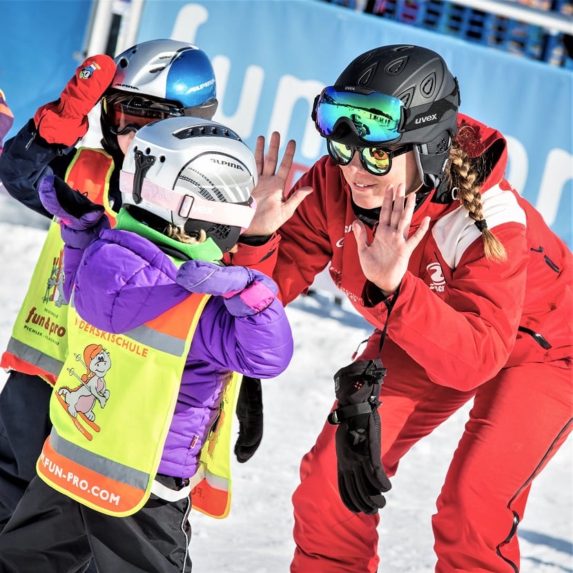 Kids skiing-courses Hotel Flachau
