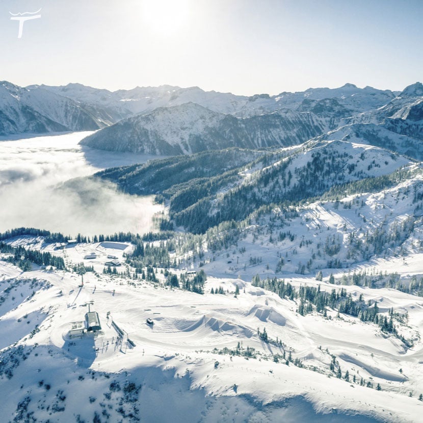 Winterurlaub Österreich Skivergnügen Flachau Skigebiet Ski amade Snow Space